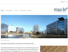Tablet Screenshot of mazbr.de